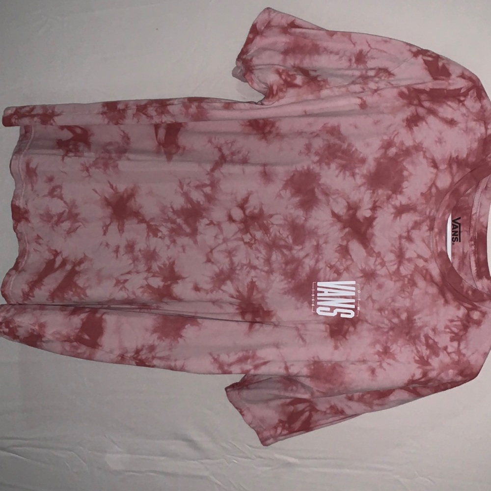 tye dye vans t shirt